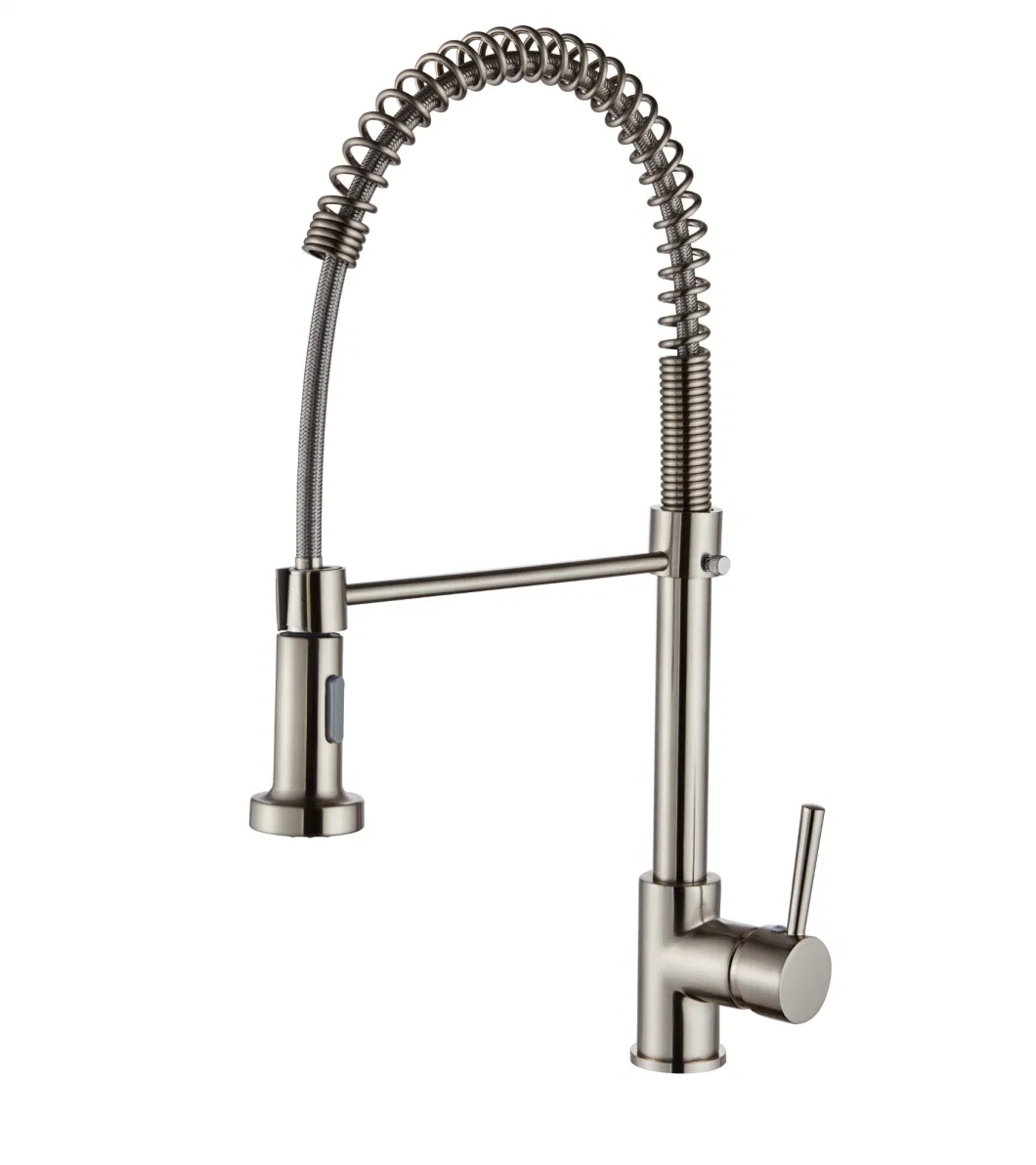 New Design Kitchen Faucet Bibcock with Pull Down Sprayer Odn-39