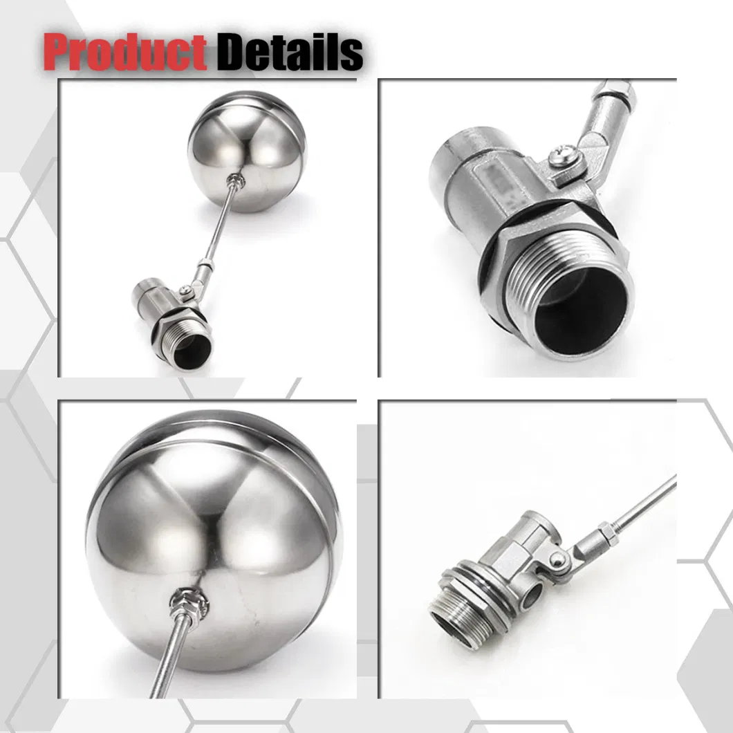 Stainless Steel Industrial High Pressure Stem Lever Control Float Valve
