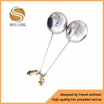 2 Inch Shut off Equilibrium Brass Color Brass Stem Lever Control Water Tank Float Valve