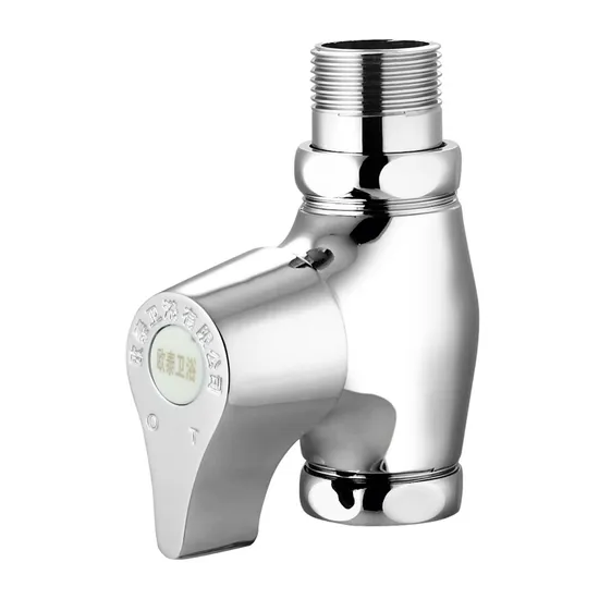 4401 Sanitary Ware Fitting Hand Push Time Delay Toilet Urinal Flush Valve 