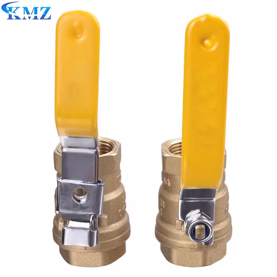 High Pressure 1/2 Inch Female Threaded Copper Brass Mini Ball Valve 1 2 Inch