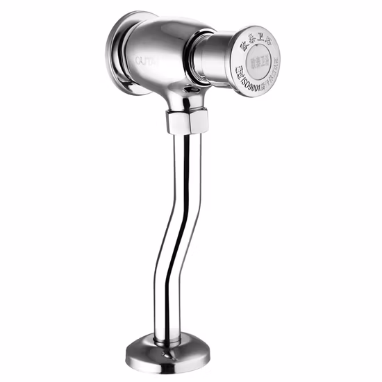Time Delay Manually Push Button Type Toilet Flush Valve a