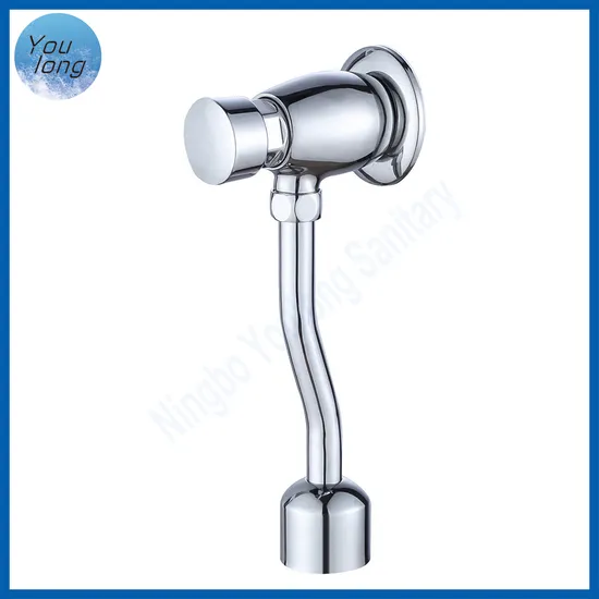 Brass Control Urinals Time Delay Toilet Urinal Flush Valve 