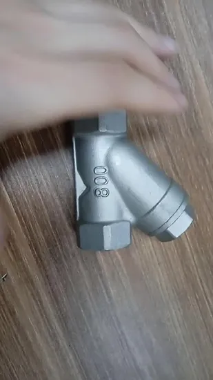 Premium Forged Steel Y Strainer for 304/316/A105 Pipe Systems 