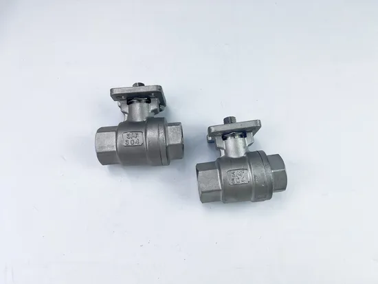 Premium Stainless Steel 2PC Float Ball Valve for Industrial Use 