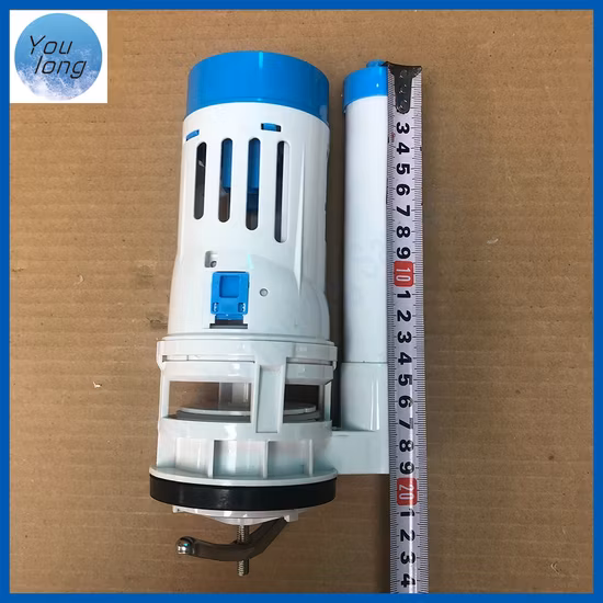 Button Type Operated Water Saving Time Delay Flush Valve for Toilet