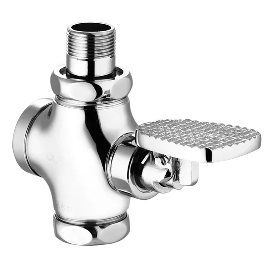 Dual Time Delay Manually Push Button Type Urinal Flush Master Valve 