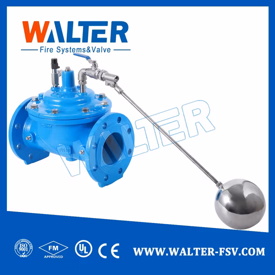100X Pn16 Ductile Iron Tank Water Level Control Float Valve 4 Inch Ball Float Valve Mechanical Ball Float Valve