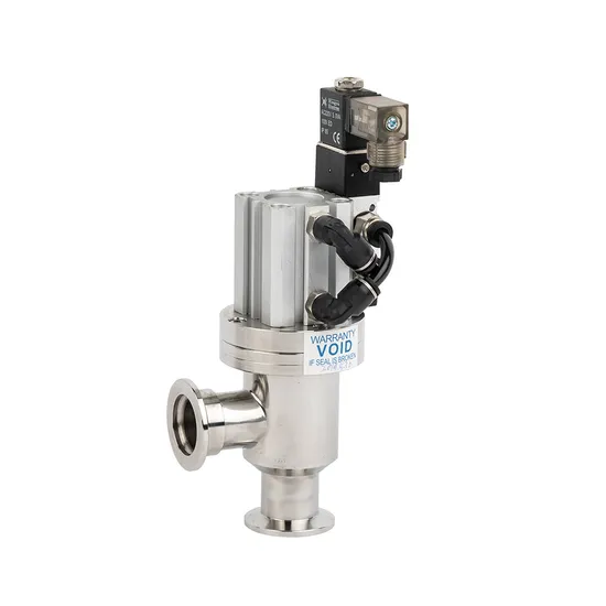 Gdq Vacuum Flapper Valve Kf CF ISO Pneumatic Kf25 Vacuum Angle Valve 