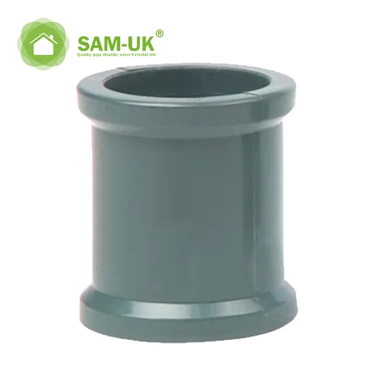 PVC Reducing Coupling Pressure Pipe Fittings Female Socket Connect Pipe Copper Insert 