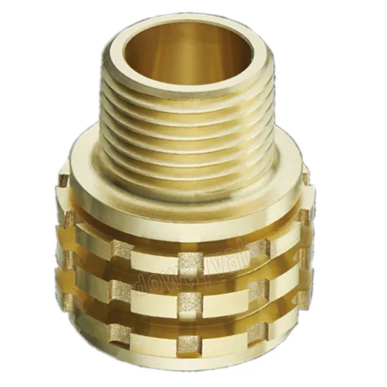 Customized Plated Brass Male PPR Insert 